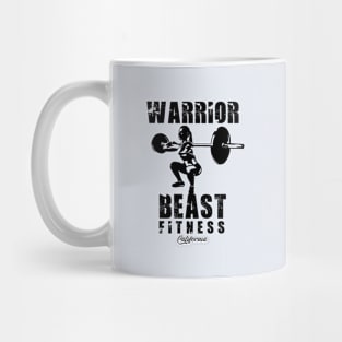 Warrior Beast Fitness California Mug